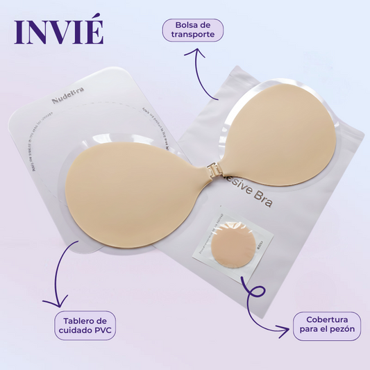 Sujetador de Silicona